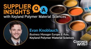 Coatings World Q&A with Keyland Polymer Material Sciences: “UV Curable Resin Solutions for Powder Coatings, Inks, and Specialty Applications”